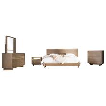 Stillwater Weathered Oak Bed